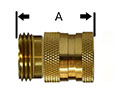 Complete Quick Disconnect Garden Hose Coupler